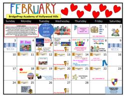 February Calendar